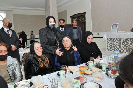 Sarayda şəhid Şamil Nəcəfovun il mərasimi keçirildi