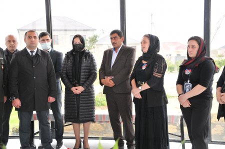 Abşeronda şəhid Ülvi Rəhimovun il mərasimi keçirilib