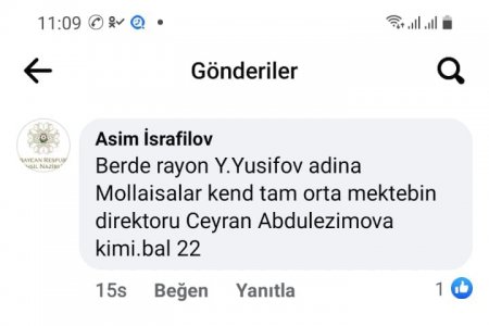 Dövrümüzdə təhsil müəssisələrinə rəhbərlik edənlər başları ilə, yoxsa cibləri ... - VİDEO Dövrümüzdə təhsil müəssisələrinə rəhbərlik edənlər başları ilə, yoxsa cibləri ... - VİDEO