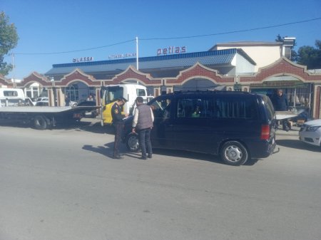 Polis Xaçmazda nəzarət-profilaktiki tədbir keçirib