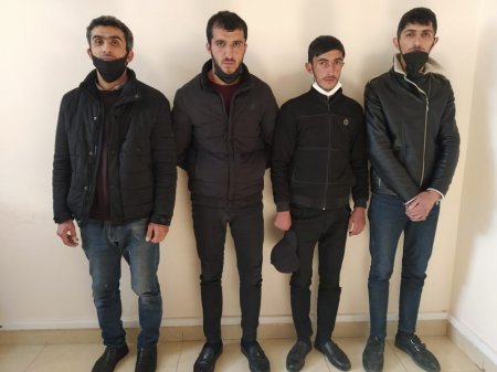 Qubada mal-qara oğruları saxlanılıb