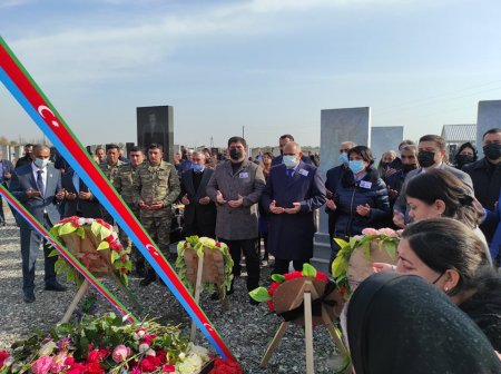 Zərdabda Vətən müharibəsi şəhidi gizir İlkin Ağayevin anım günü qeyd olundu – FOTO
