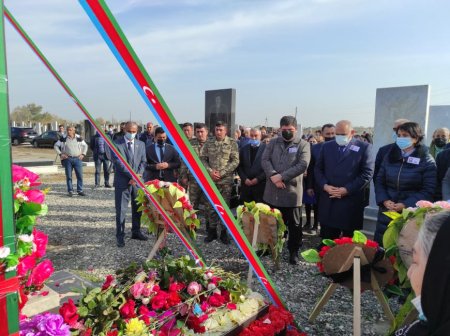 Zərdabda Vətən müharibəsi şəhidi gizir İlkin Ağayevin anım günü qeyd olundu – FOTO