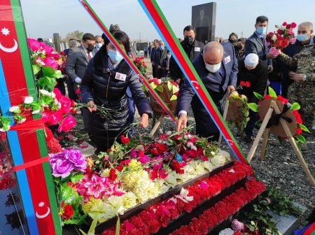 Zərdabda Vətən müharibəsi şəhidi gizir İlkin Ağayevin anım günü qeyd olundu – FOTO