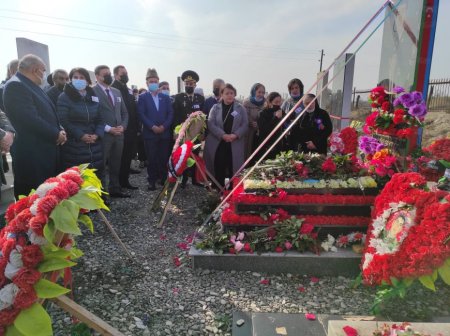 Zərdabda Vətən müharibəsi şəhidi gizir İlkin Ağayevin anım günü qeyd olundu – FOTO