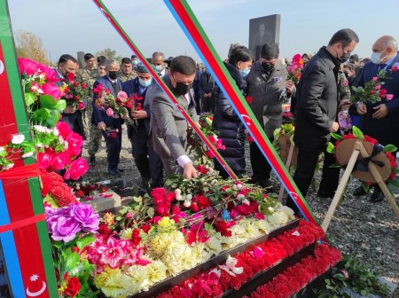 Zərdabda Vətən müharibəsi şəhidi gizir İlkin Ağayevin anım günü qeyd olundu – FOTO