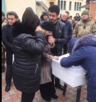 Ukraynanın azərbaycanlı şəhidi DƏFN OLUNDU - FOTO