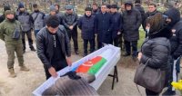 Ukraynanın azərbaycanlı şəhidi DƏFN OLUNDU - FOTO