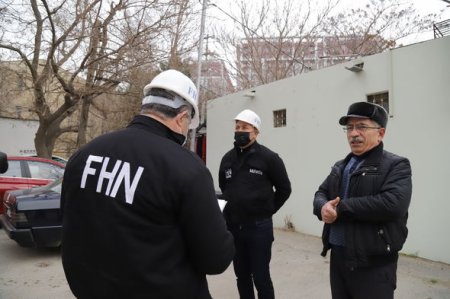 Bakıda tanınmış tikinti şirkəti qaydaları kobud şəkildə pozdu - FOTO