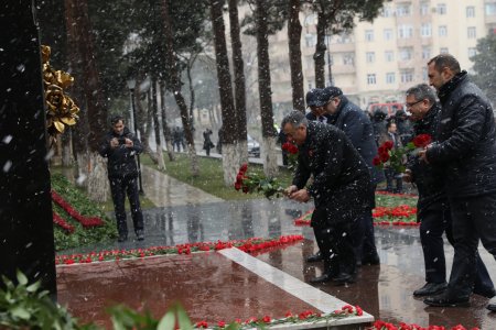Abşeronda 20 Yanvar şəhidlərinin xatirəsi anılıb Abşeronda 20 Yanvar şəhidlərinin xatirəsi anılıb