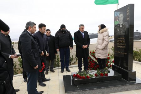 Abşeronda  şəhid ziyarətləri davam edir