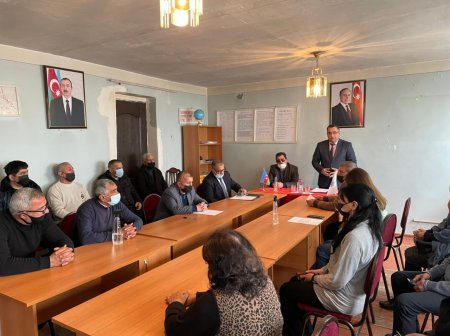 YAP-nın Zərdab Rayon təşkilatı ərazi partiya təşkilatlarında hesabat-seçki yığıncaqları davam edir