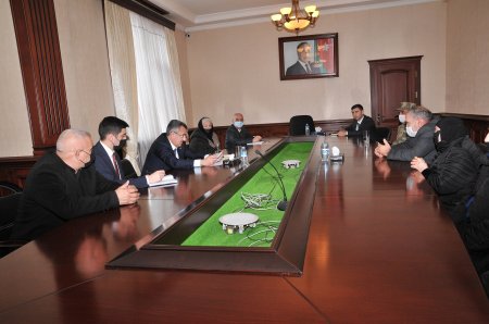 Abdin Fərzəliyev Məmmədli kənd sakinləri və şəhid ailələri ilə görüşdü