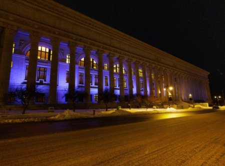 Nyu-York Ukrayna bayrağına büründü - FOTOLAR Nyu-York Ukrayna bayrağına büründü - FOTOLAR
