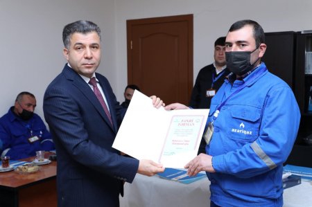 Ruslan Əliyev bölgələrdə  birlik əməkdaşları ilə görüşüb - FOTO
