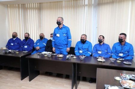 Ruslan Əliyev bölgələrdə  birlik əməkdaşları ilə görüşüb - FOTO