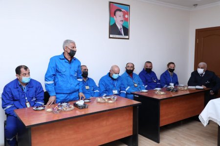 Ruslan Əliyev bölgələrdə  birlik əməkdaşları ilə görüşüb - FOTO