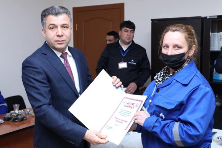 Ruslan Əliyev bölgələrdə  birlik əməkdaşları ilə görüşüb - FOTO