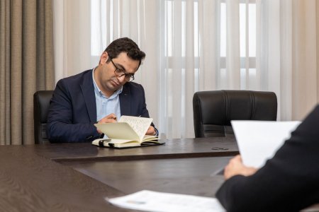 “AzerGold” QSC-nin İdarə Heyətinin sədri Zakir İbrahimov  "Yüksəliş" müsabiqəsinin mentorluq proqramı çərçivəsində növbəti görüşünü keçirib
