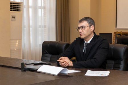 “AzerGold” QSC-nin İdarə Heyətinin sədri Zakir İbrahimov  "Yüksəliş" müsabiqəsinin mentorluq proqramı çərçivəsində növbəti görüşünü keçirib
