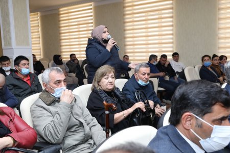 Abdin Fərzəliyev Xırdalan sakinləri ilə görüşdü...