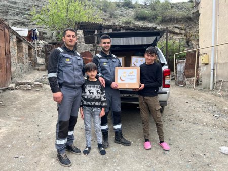 “AzerGold” QSC Daşkəsən və Göygöl rayonlarında sosial yardım aksiyası keçirib