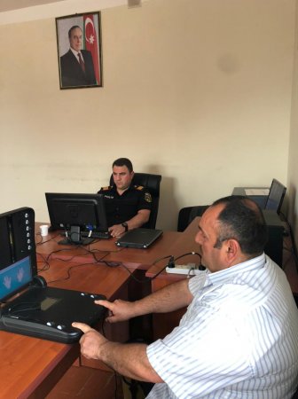 Saatlı RPŞ əməkdaşları rayon ərazisində   səyyar xidmət  göstəriblər