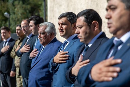Heydər Əliyev Fondunun təşəbbüsü və “AzerGold” QSC-nin dəstəyi ilə  Daşkəsəndə inşa edilən yeni məktəb binası istifadəyə verilib