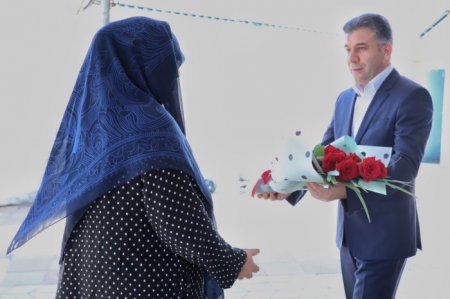 Ruslan Əliyev Mübariz İbrahimovun ev muzeyini ziyarət edib - FOTOLAR