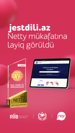 “Nar”ın sosial layihəsi NETTY mükafatına layiq görüldü