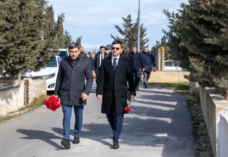 “AzerGold” QSC-nin kollektivi şəhid Muxtar Qasımlını anadan olmasının 30-cu  ildönümündə yad edib