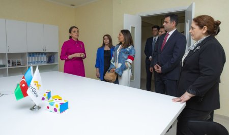 Heydər Əliyev Fondunun təşəbbüsü, “AzerGold” QSC-nin dəstəyi ilə  Gəncədə Autizm Mərkəzi istifadəyə verilib