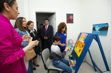 Heydər Əliyev Fondunun təşəbbüsü, “AzerGold” QSC-nin dəstəyi ilə  Gəncədə Autizm Mərkəzi istifadəyə verilib