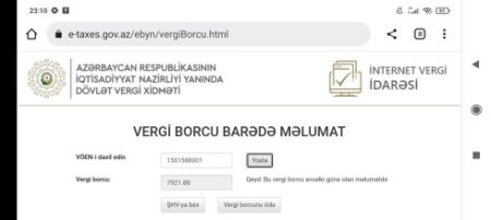 İcra Hakimiyyəti Satınalma Haqqında Qanunu pozdu - Vergi borcu olan MMC-yə 248 minlik tender İcra Hakimiyyəti Satınalma Haqqında Qanunu pozdu - Vergi borcu olan MMC-yə 248 minlik tender