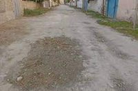 Qışda palçıqdan, yayda tozdan keçilməz olan Füzuli küçəsi - FOTO