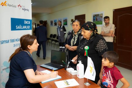  “AzerGold” QSC-nin təşkilatçılığı ilə  Daşkəsəndə növbəti tibbi müayinə aksiyasına başlanılıb  - FOTO