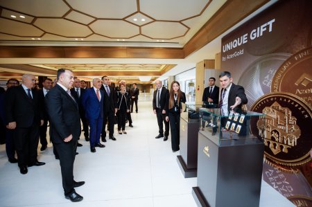 Beynəlxalq Geologiya-Mədənçilik Forumunun  rəsmi açılış mərasimi keçirilib - FOTO
