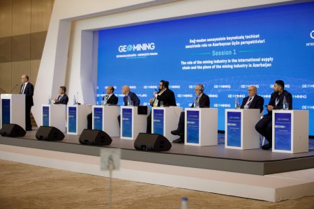 Beynəlxalq Geologiya-Mədənçilik Forumunun  rəsmi açılış mərasimi keçirilib - FOTO