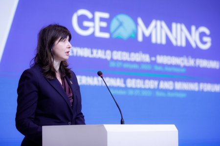 Beynəlxalq Geologiya-Mədənçilik Forumunun  rəsmi açılış mərasimi keçirilib - FOTO