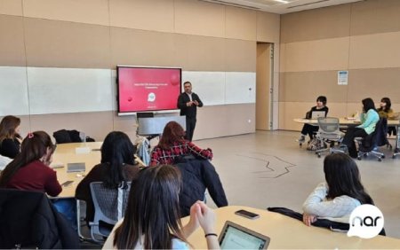 “Nar” sosial məsuliyyətli biznes modelini ADA Universitetində təqdim etdi - FOTOLAR