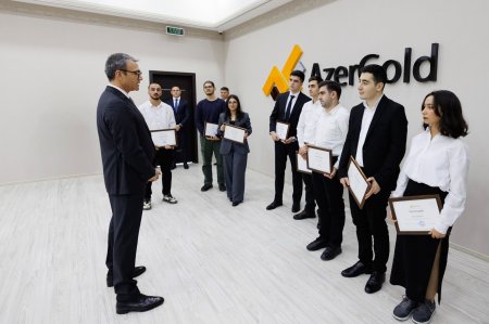 “AzerGold” QSC-nin növbəti Təqaüd proqramlarının qalibləri mükafatlandırılıb - FOTO
