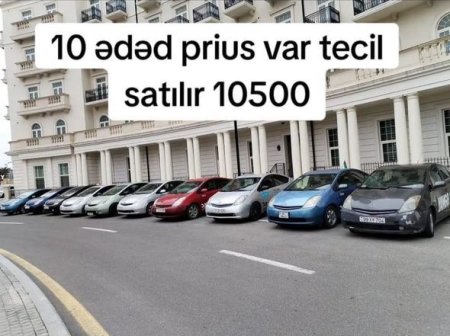 "Prius"un qiyməti kəskin ucuzlaşdı