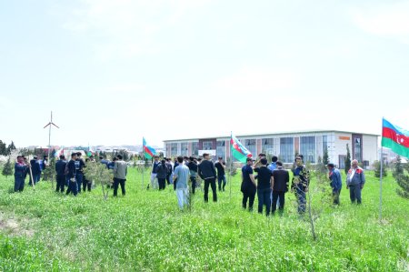 “Yaşıl dünya naminə həmrəylik ili” çərçivəsində Abşeron rayonunda ağacəkmə və təmizlik aksiyaları keçirilib - FOTO