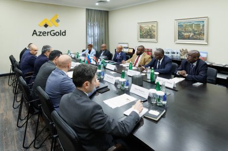 “AzerGold” QSC-də keniyalı iş adamları ilə görüş keçirilib - FOTO