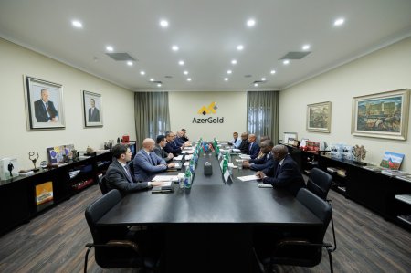 “AzerGold” QSC-də keniyalı iş adamları ilə görüş keçirilib - FOTO