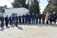 Yasamal rayon ictimaiyyəti Aprel döyüşlərinin şəhidlərini yad edib - FOTOLAR