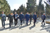 Yasamal rayon ictimaiyyəti Aprel döyüşlərinin şəhidlərini yad edib - FOTOLAR