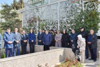 Yasamal rayon ictimaiyyəti Aprel döyüşlərinin şəhidlərini yad edib - FOTOLAR