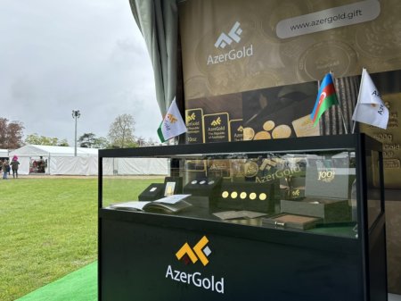 “AzerGold”un qızıl sikkə kolleksiyaları Birləşmiş Krallıqda nümayiş etdirilib - FOTO