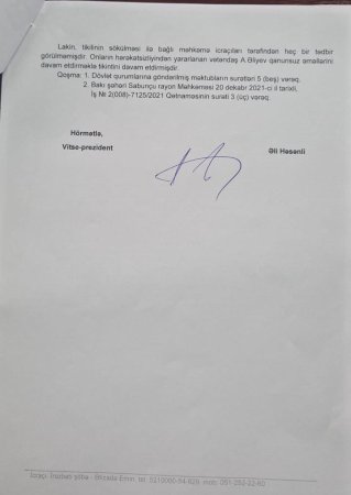 Ölkə başçısının tapşırıqlarına qarşı çıxan məmurlar  - FOTO